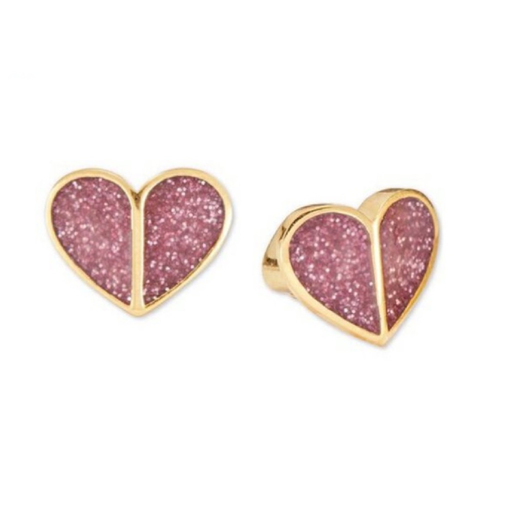 $58 Kate Spade Heritage Spade Heart Stud Earrings
